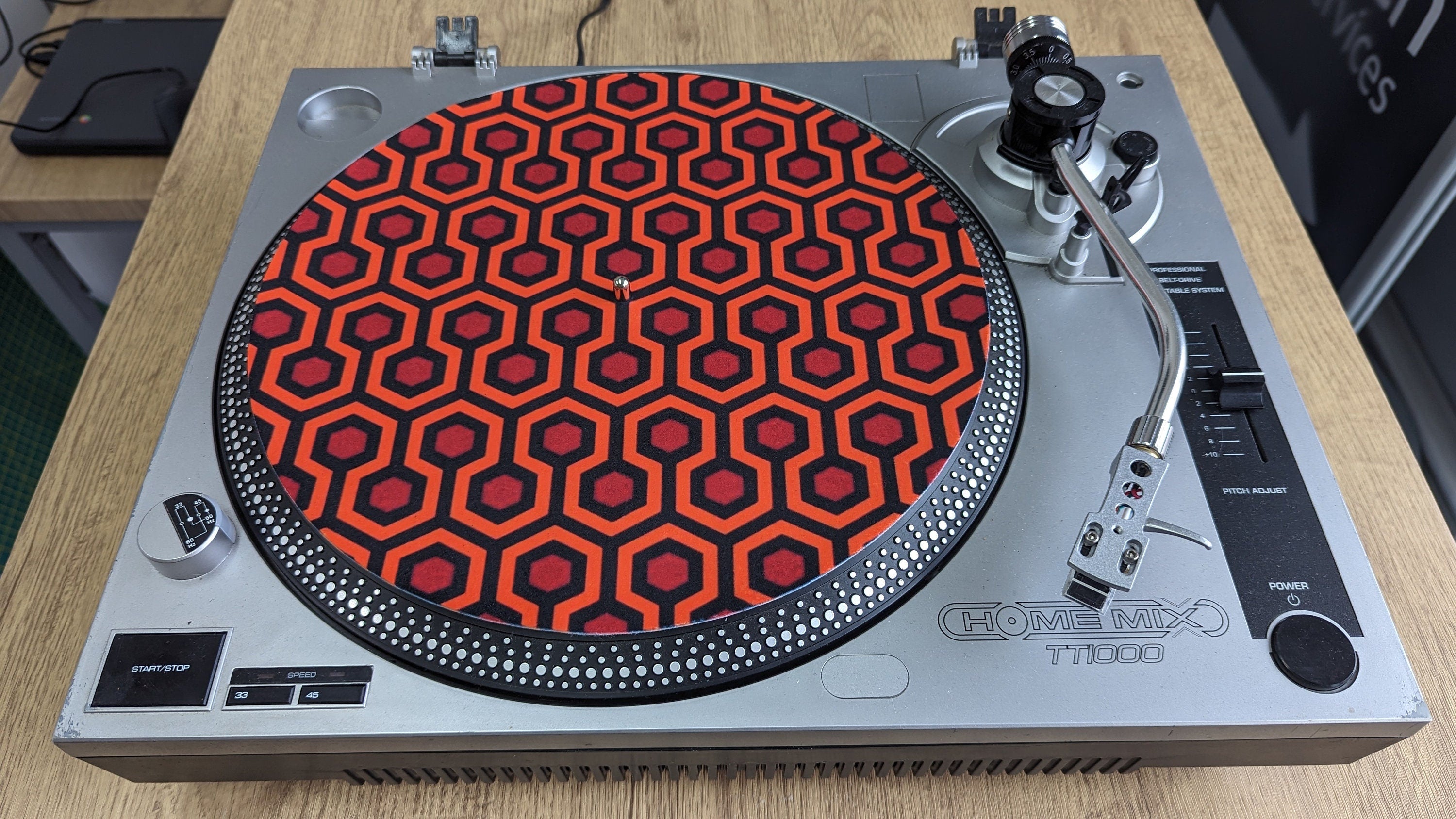 DJ機材 SLIPMATS Cisco Funky Dynamite Flash Overlook Slipmat for Turntables - 7