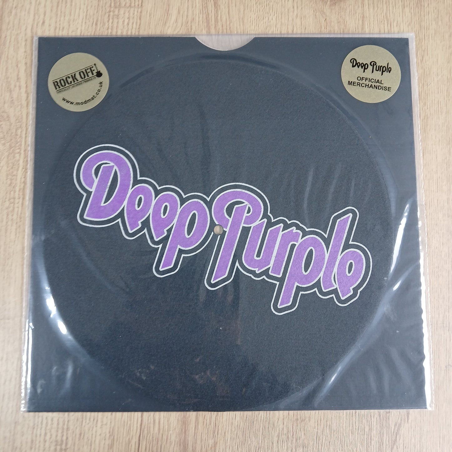 Official Deep Purple Turntable Slipmat : Deep Purple Logo