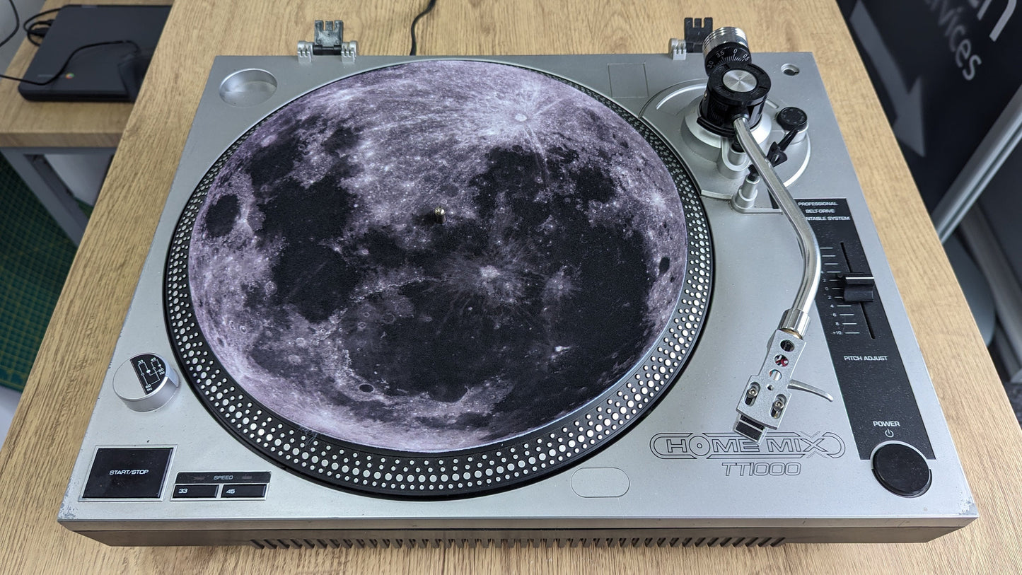 Moon Slipmat – 7"/12" Vinyl Turntable Mat