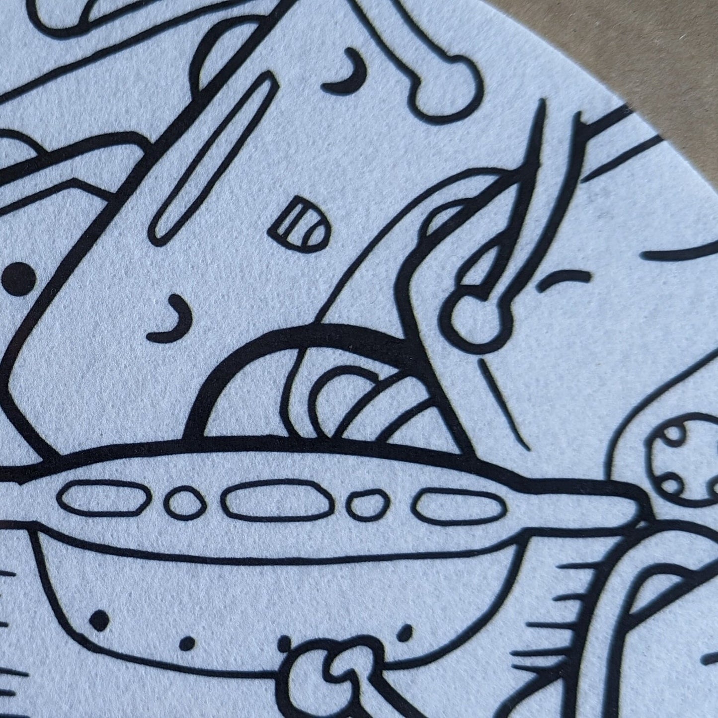 Tapes Slipmat – With Colour In Potential