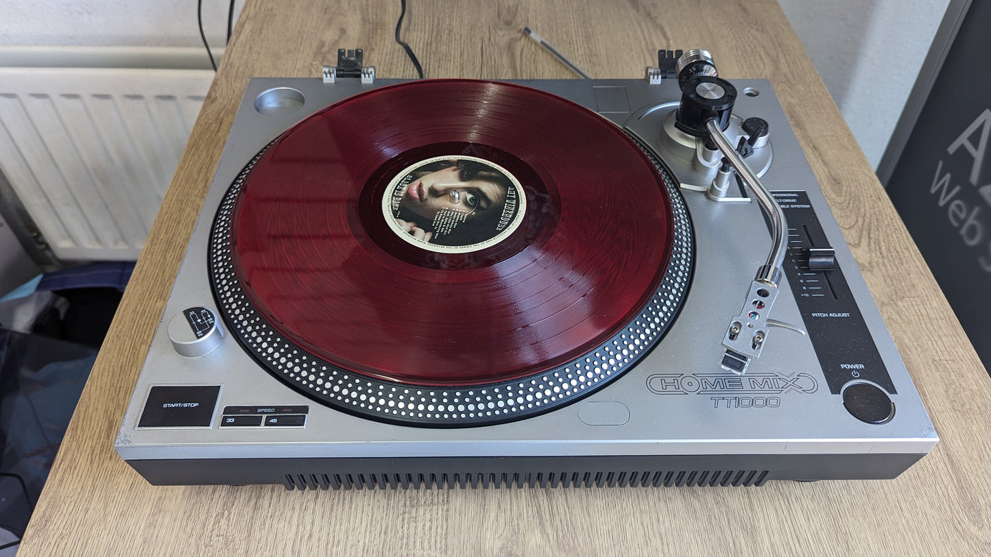 Pure White Felt Slipmat – Clean Look & Stunning Colour Contrast.
