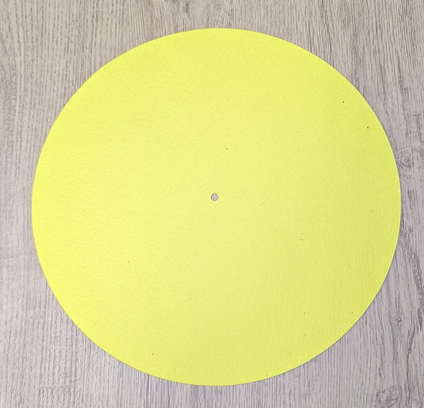 Pure yellow Felt Slipmat – Bold Colour. Clean Sound.