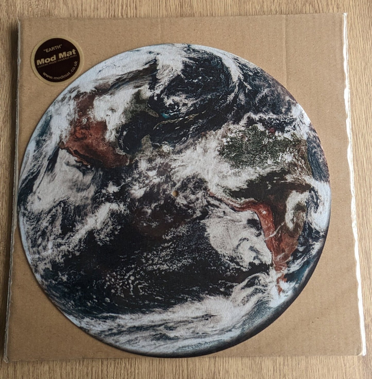 The Earth Slipmat – 7"/12" Vinyl Turntable Mat