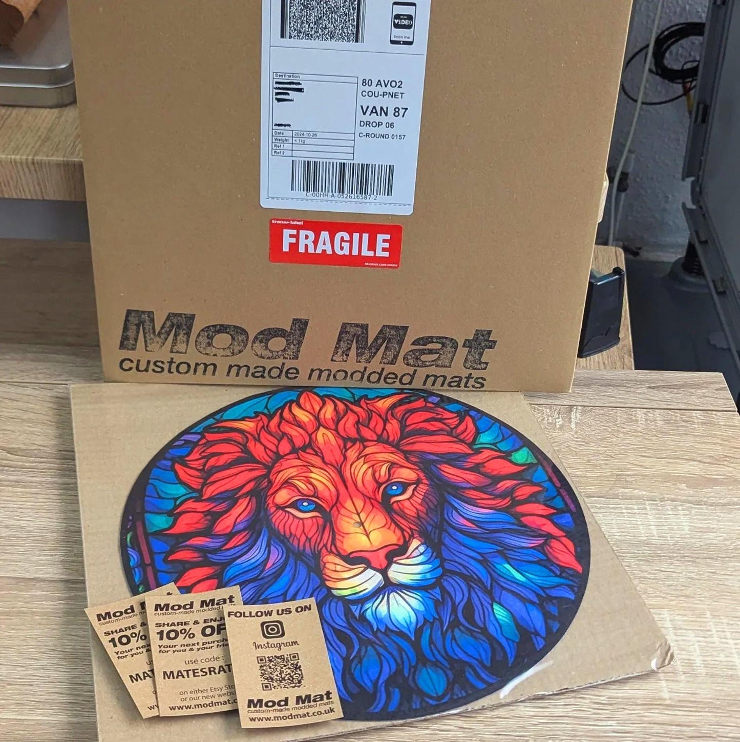 Design your Own Custom Slipmat Scratch Pad Felt - 12" or 7"
