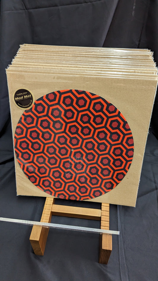 The Overlook Slipmat - 7 & 12 inch LP Vinyl DJ Pro Turntable Slip Mat Record Player Technics 1210 DJ Turntablist