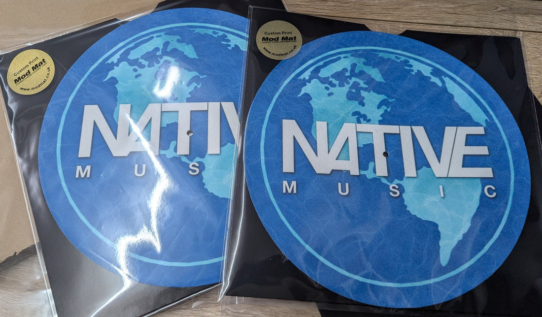 Custom made Slipmats for DJs and Labels: Why an Off-the-Shelf Slipmat Just Doesn't Cut It