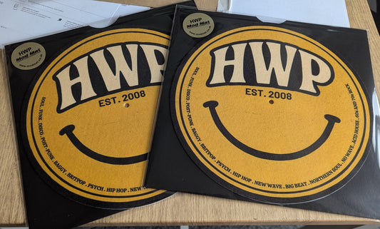 Why giving slipmats away is a HIgh Value collectable or merchandise