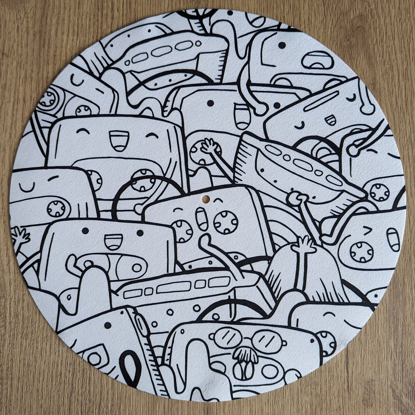 Tapes Slipmat – With Colour In Potential
