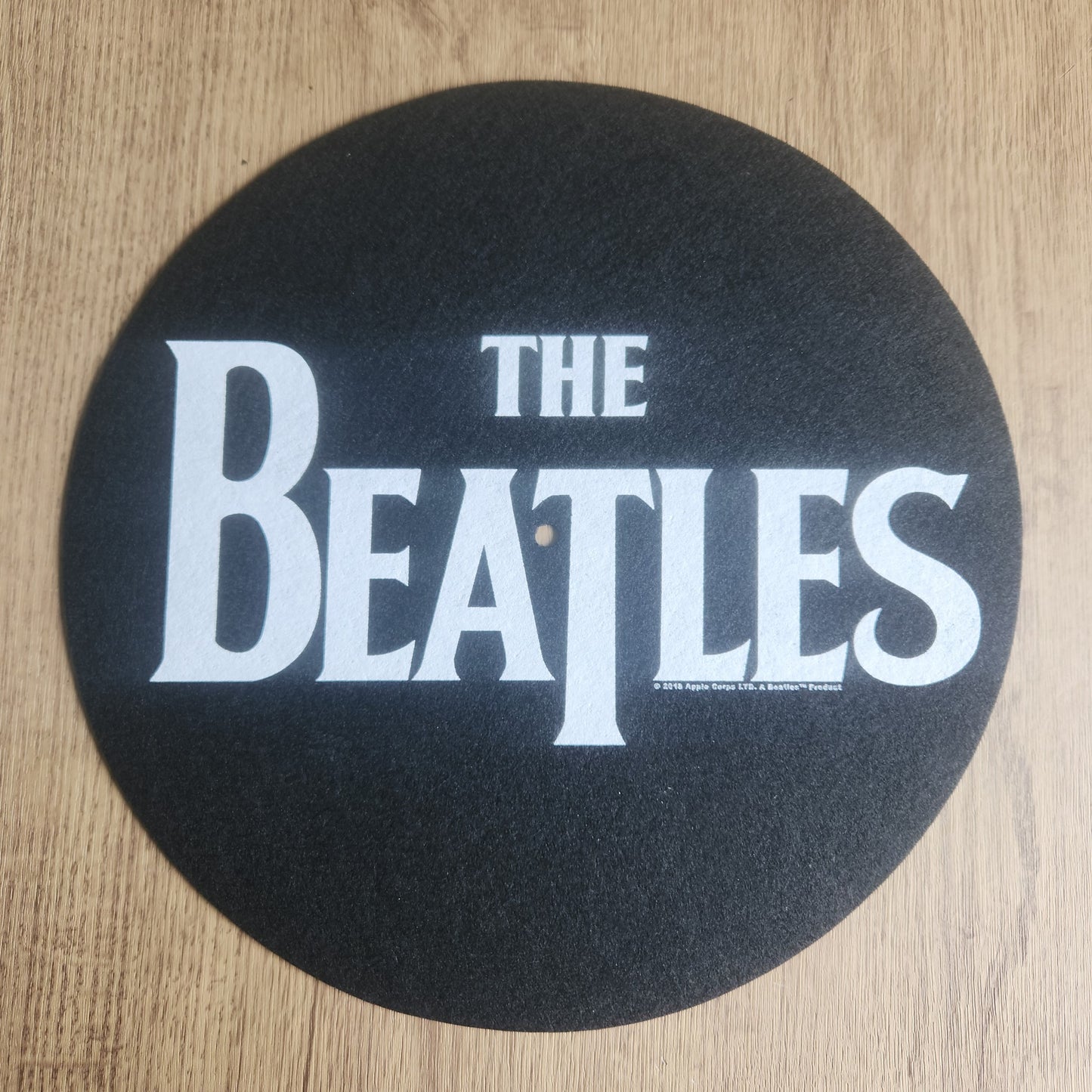 Official The Beatles Turntable Slipmat : Drop T Logo