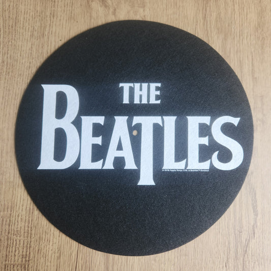 Official The Beatles Turntable Slipmat : Drop T Logo
