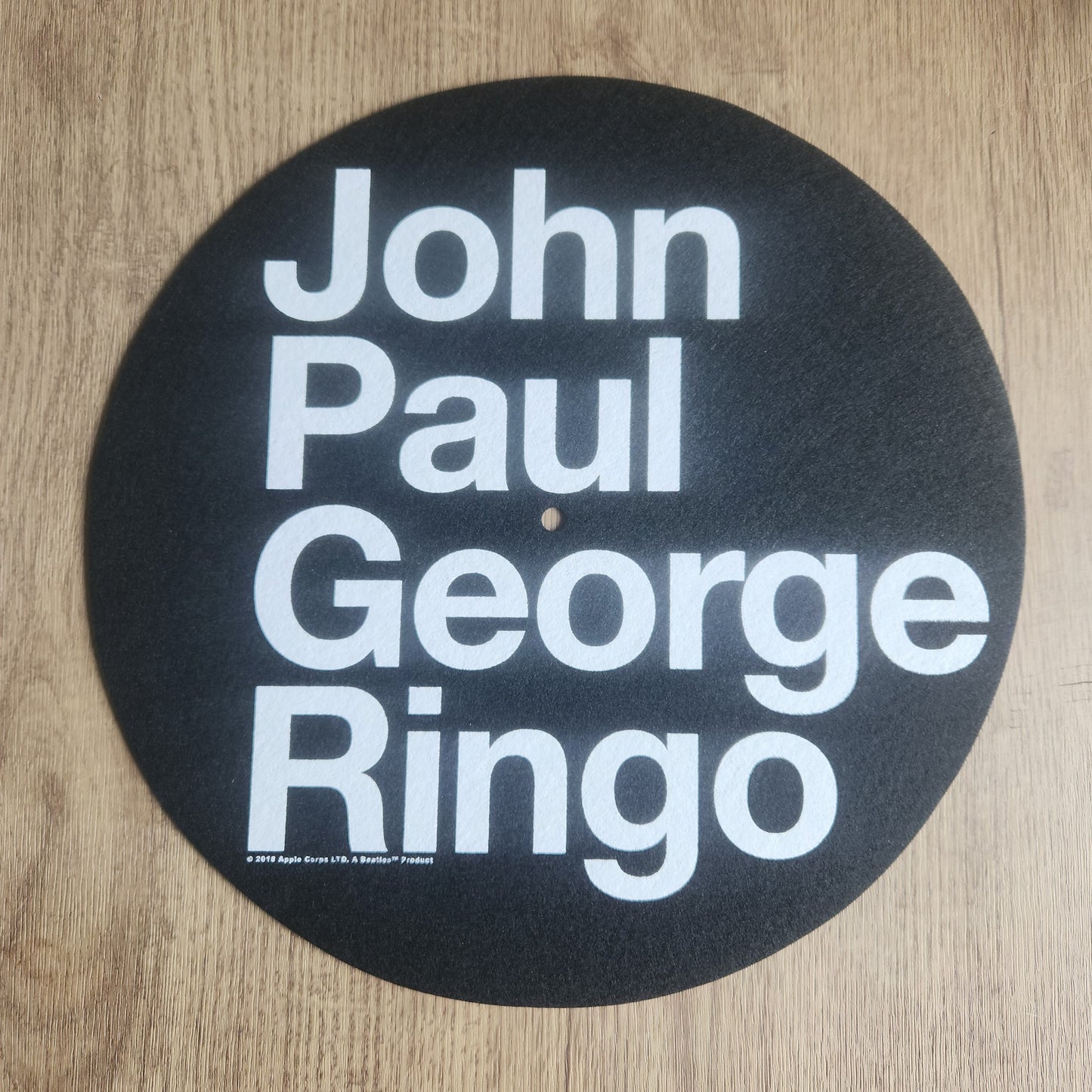 Official The Beatles Turntable Slipmat : JPGR