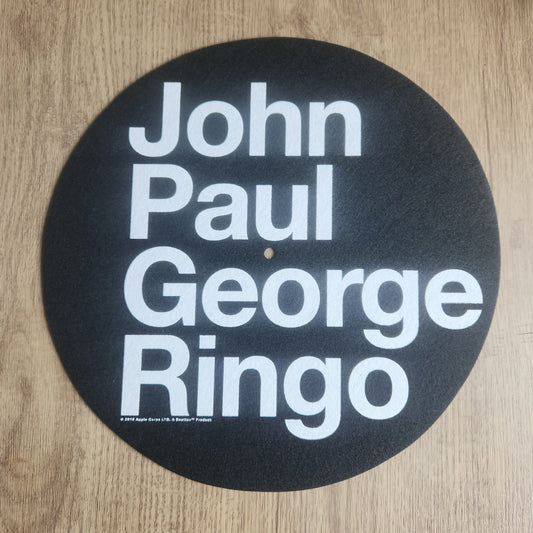 Official The Beatles Turntable Slipmat : JPGR