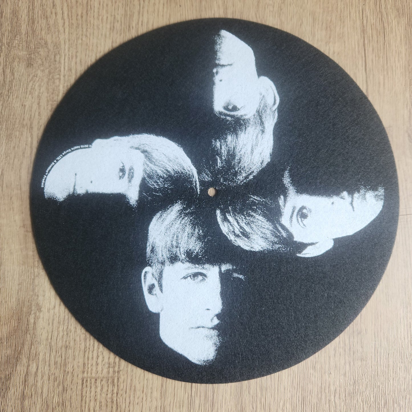 Official The Beatles Turntable Slipmat : Faces