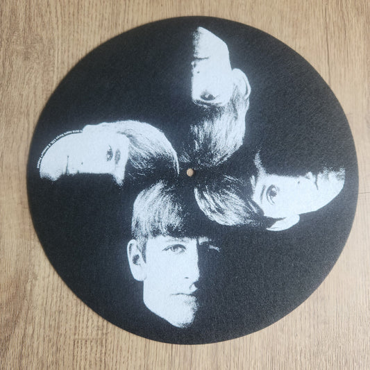 Official The Beatles Turntable Slipmat : Faces