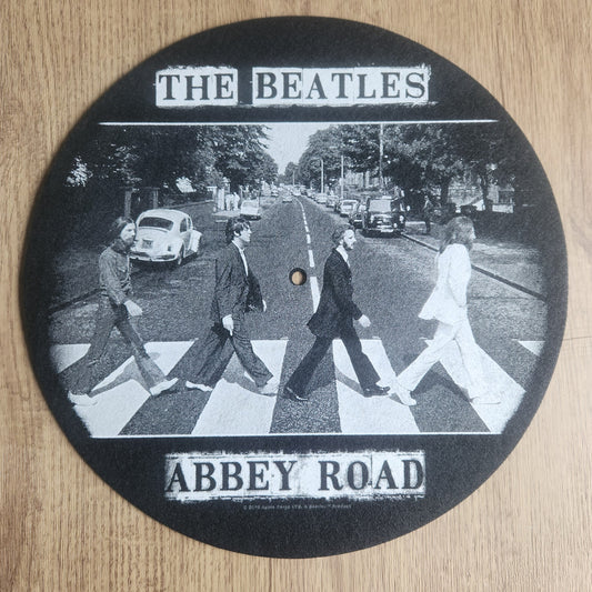 Official The Beatles Turntable Slipmat : Abbey Road