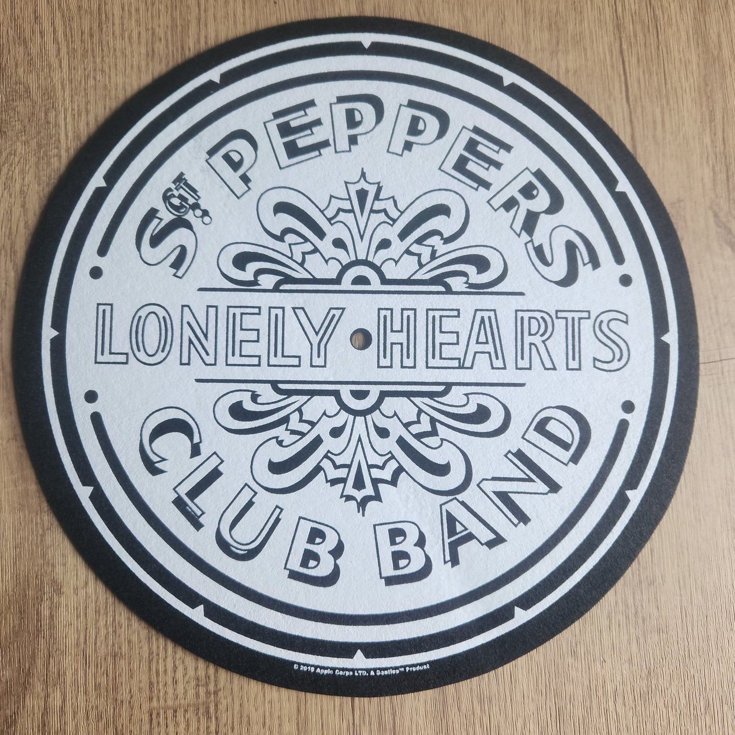 Official The Beatles Turntable Slipmat : Sgt Pepper Drum