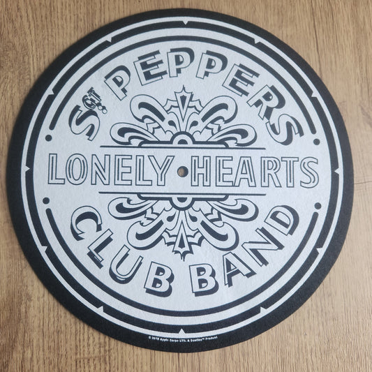 Official The Beatles Turntable Slipmat : Sgt Pepper Drum