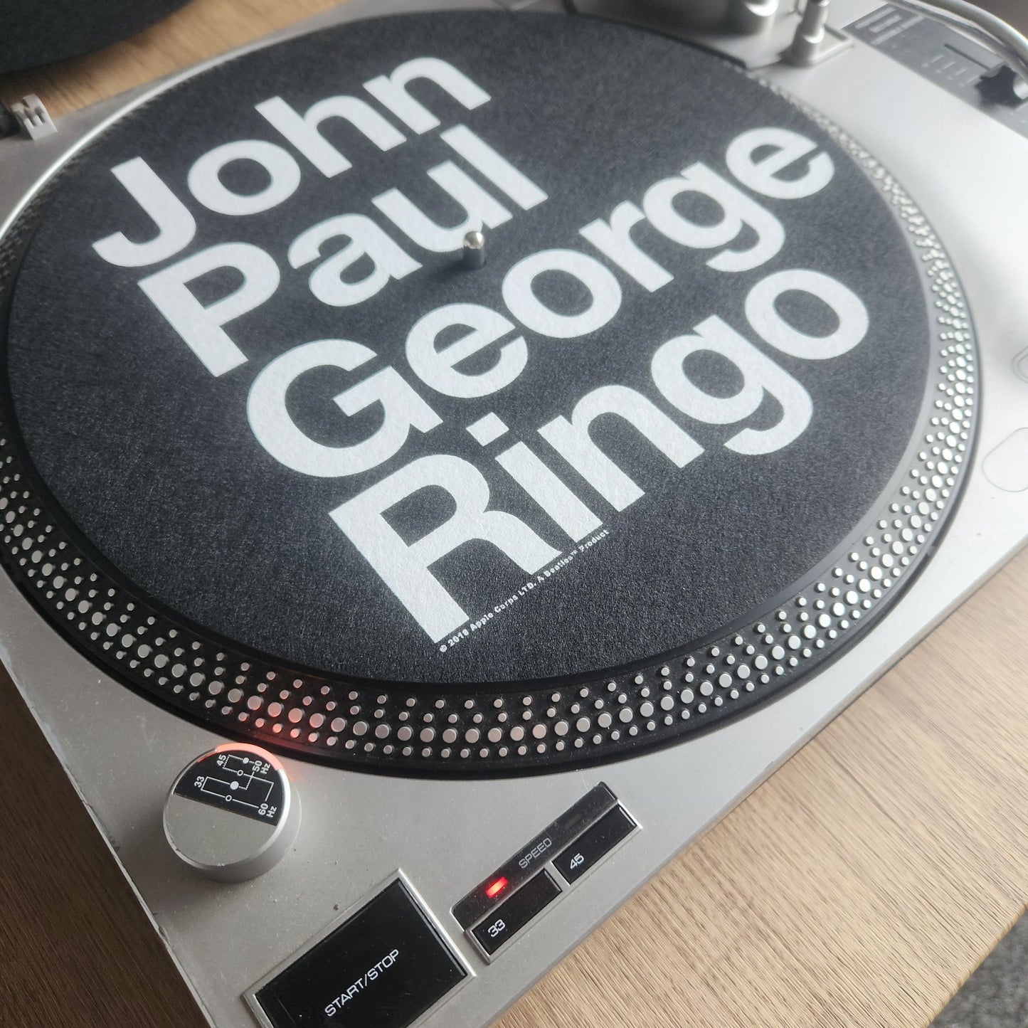Official The Beatles Turntable Slipmat : JPGR