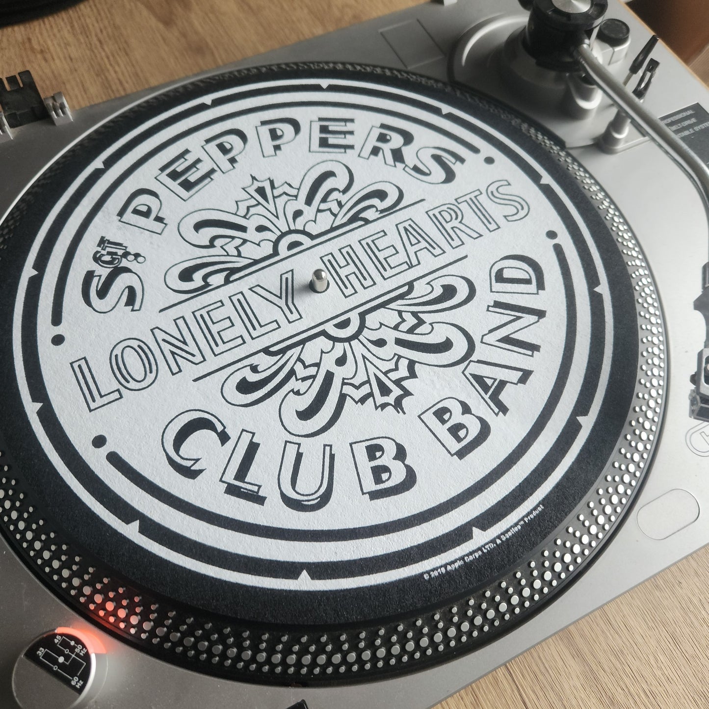 Official The Beatles Turntable Slipmat : Sgt Pepper Drum