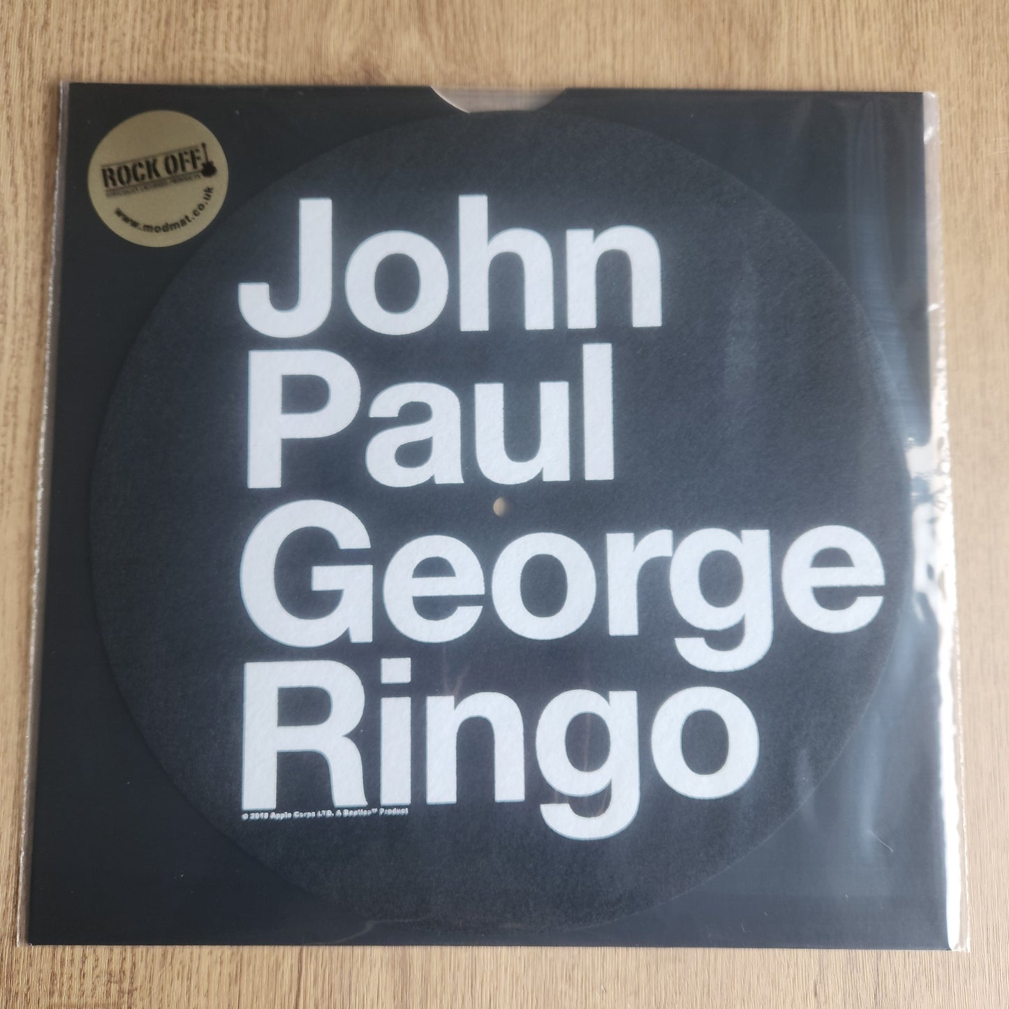 Official The Beatles Turntable Slipmat : JPGR