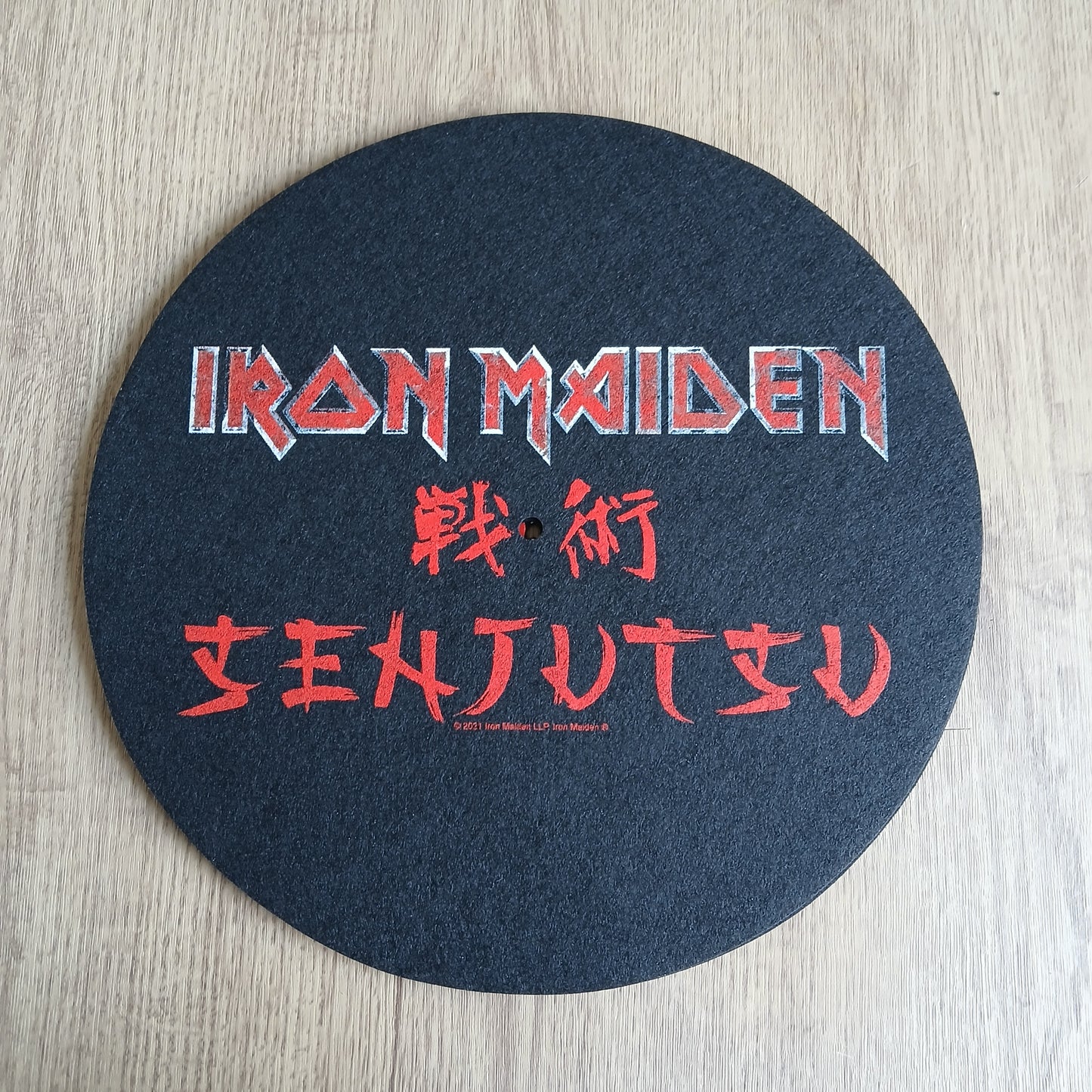 Official Iron Maiden Turntable Slipmat : Senjutsu