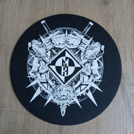 Machine Head Turntable Slipmat - White