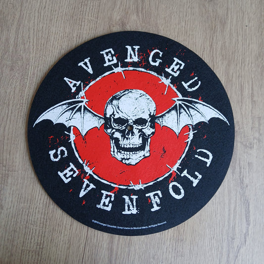 Official Avenged Sevenfold Turntable Slipmat : Skull