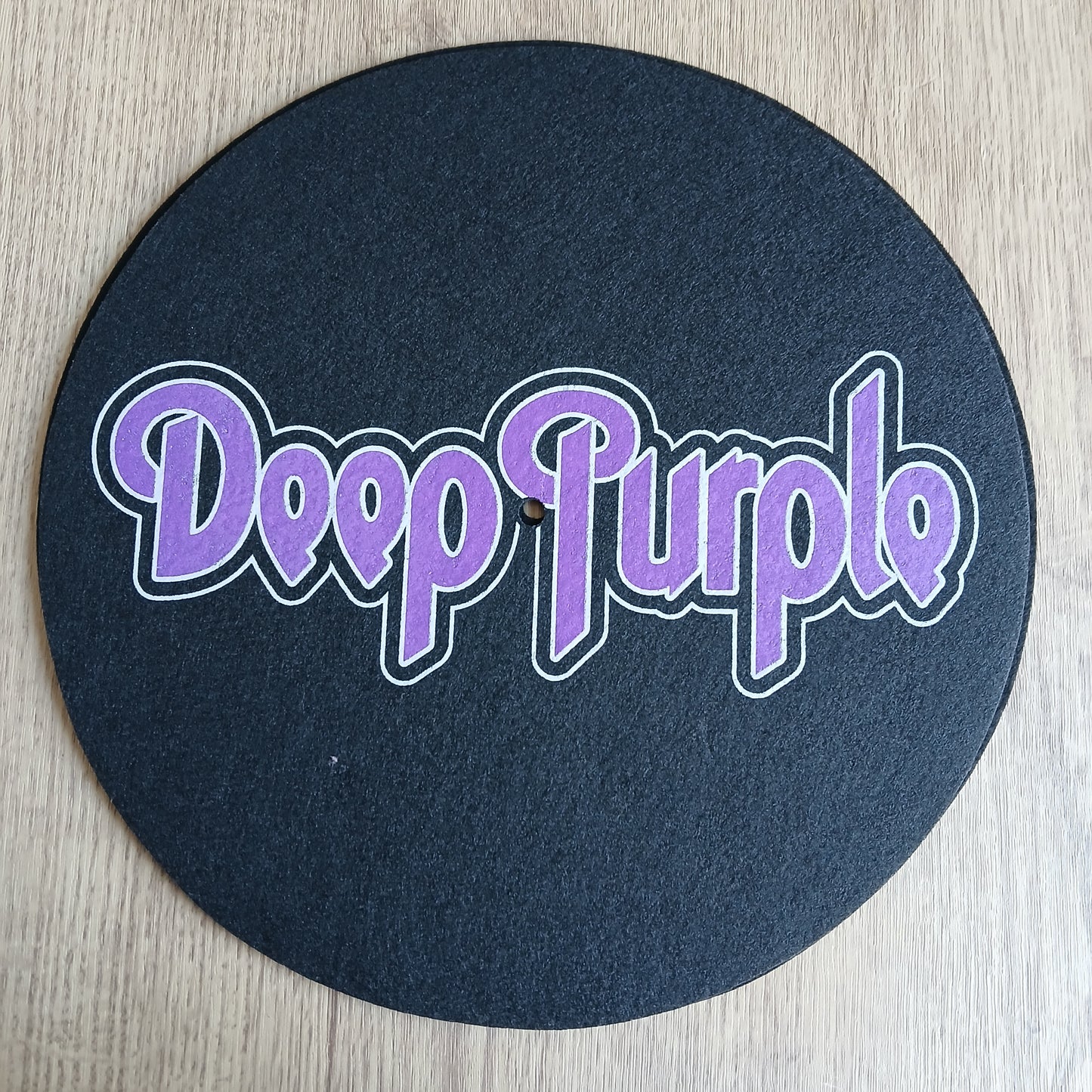 Official Deep Purple Turntable Slipmat : Deep Purple Logo