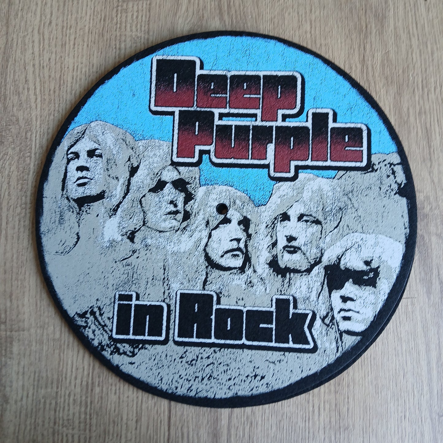 Official Deep Purple Turntable Slipmat : In Rock