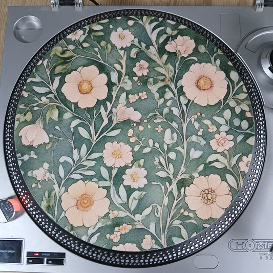 Sage Green Slipmat – William Morris Inspired Soft Furnishing Design