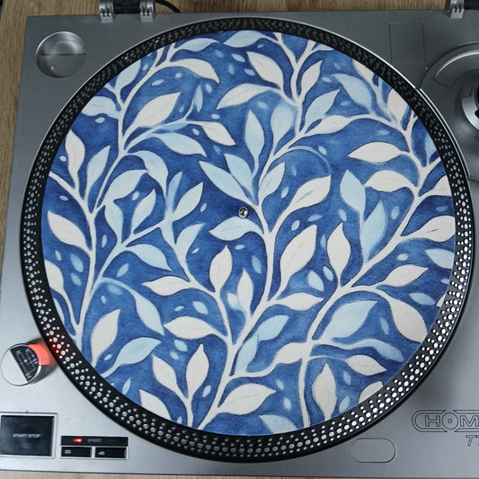 Blue Vines Slipmat – Decorative Fabric Style Design