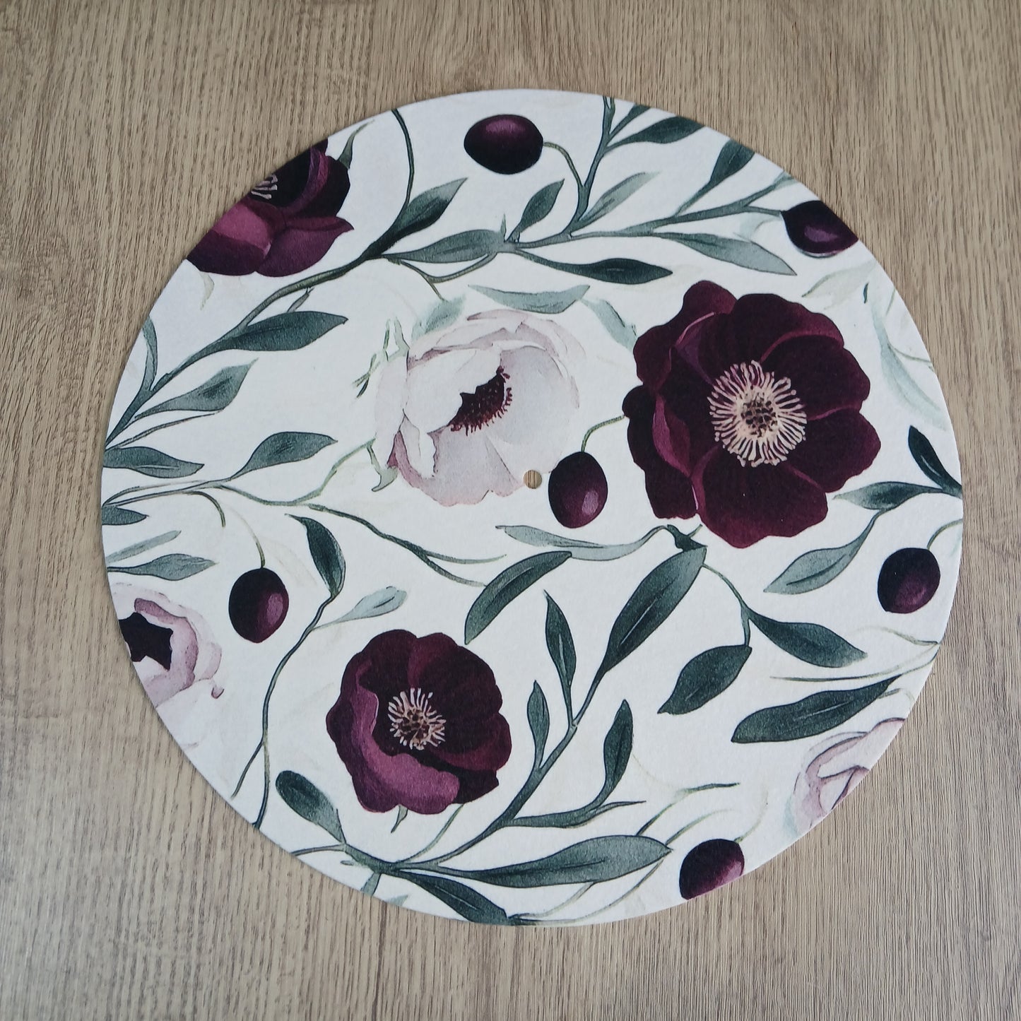 Vintage Poppy Blossom Slipmat – Soft Furnishing Inspired Design