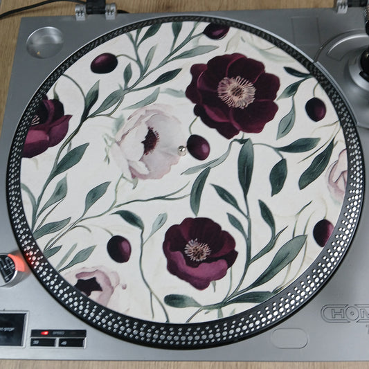 Vintage Poppy Blossom Slipmat – Soft Furnishing Inspired Design