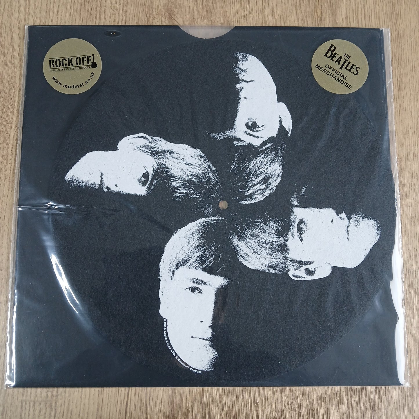 Official The Beatles Turntable Slipmat : Faces