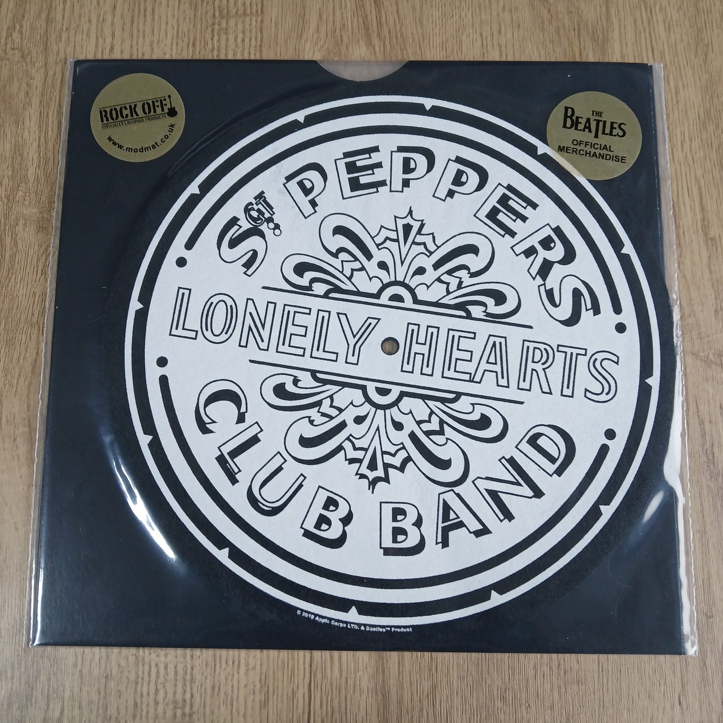 Official The Beatles Turntable Slipmat : Sgt Pepper Drum