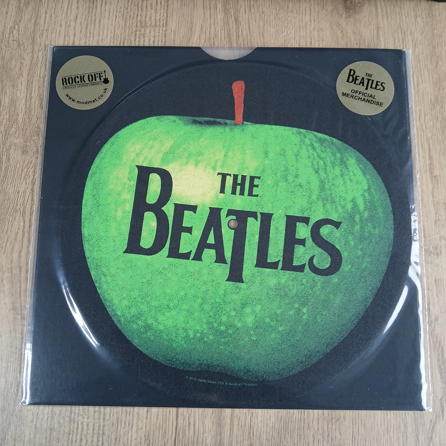 Official The Beatles Turntable Slipmat : Apple
