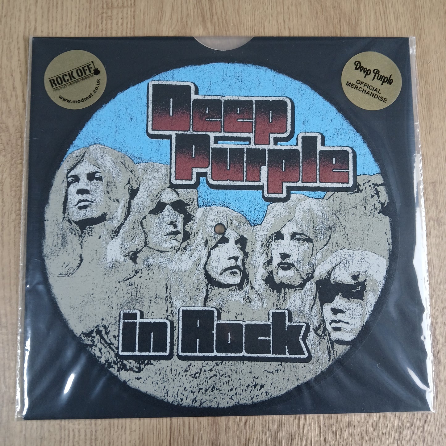 Official Deep Purple Turntable Slipmat : In Rock
