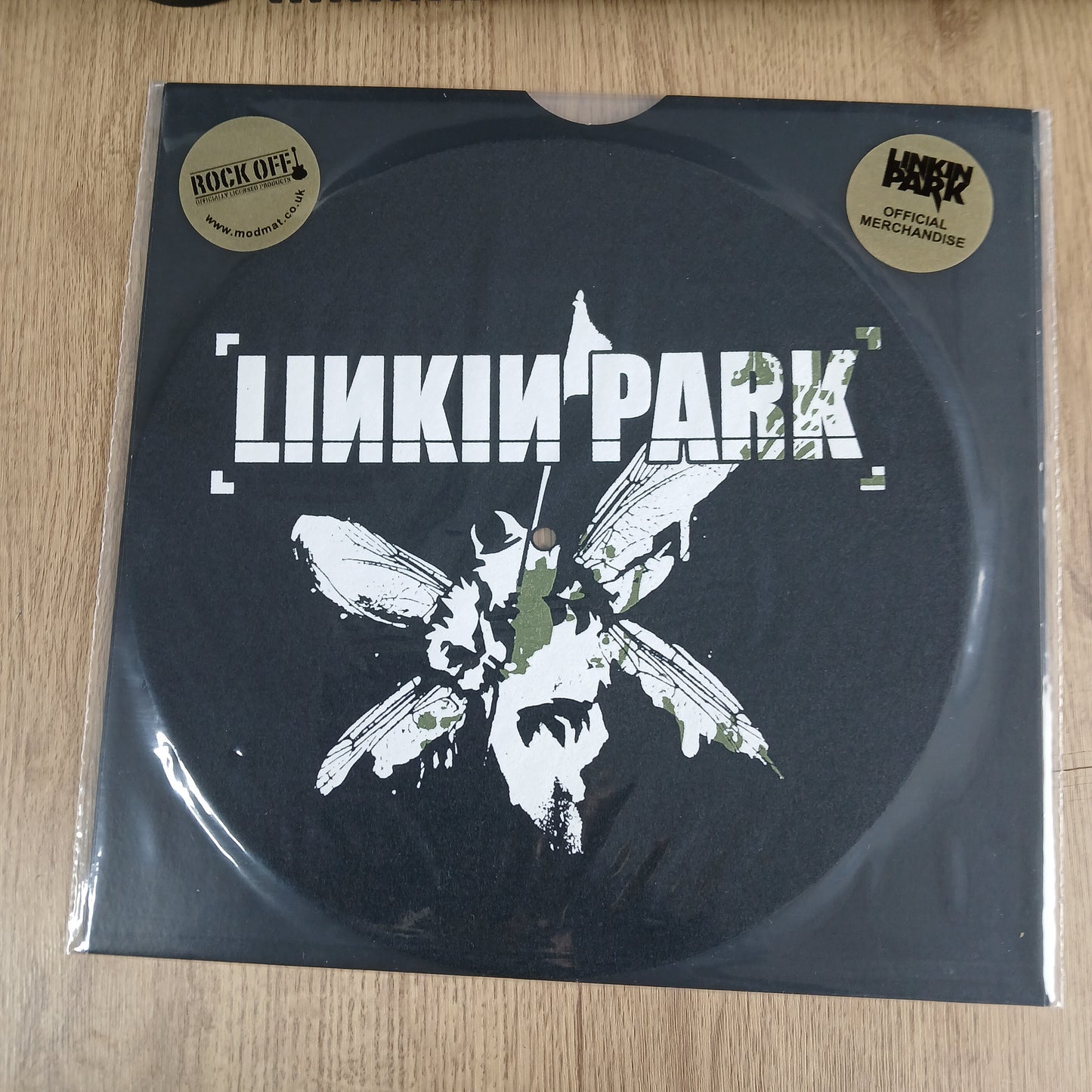 Official Linkin Park Turntable Slipmat : Hybrid Theory