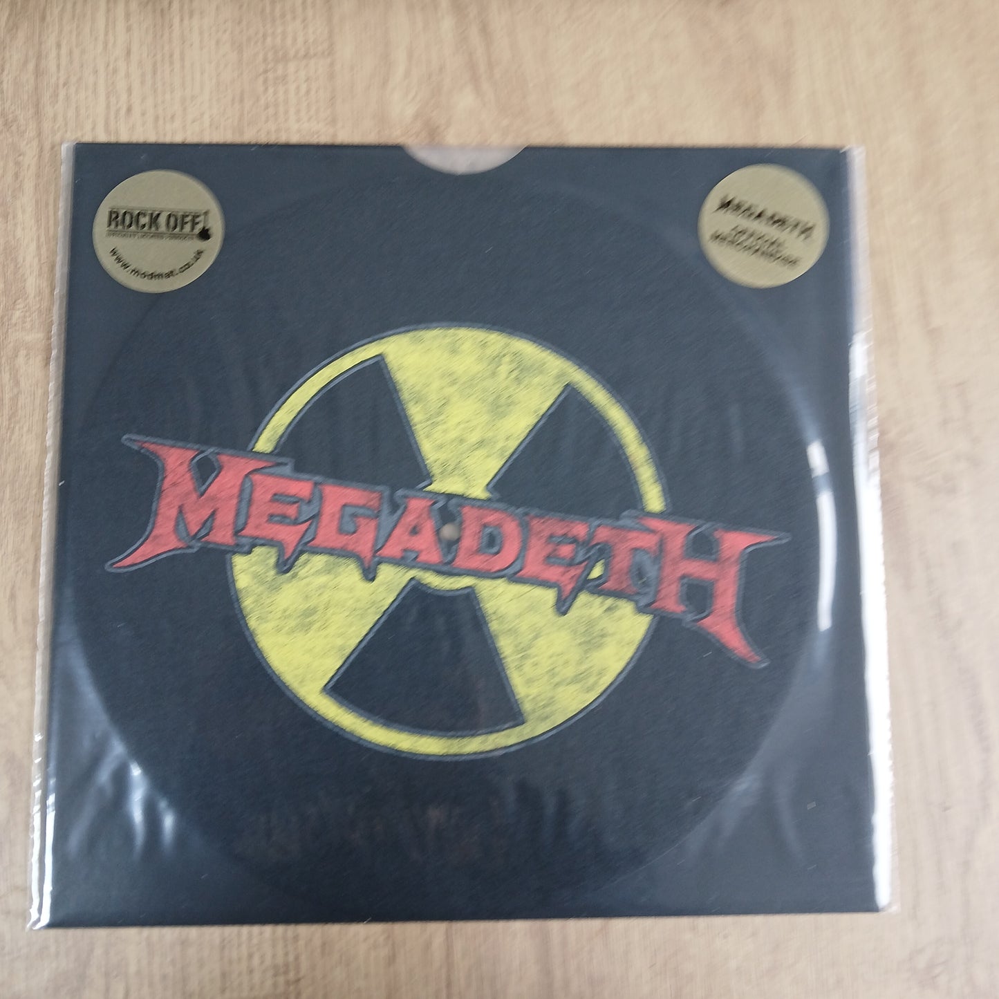 Official Megadeth Turntable Slipmat : Radioactive