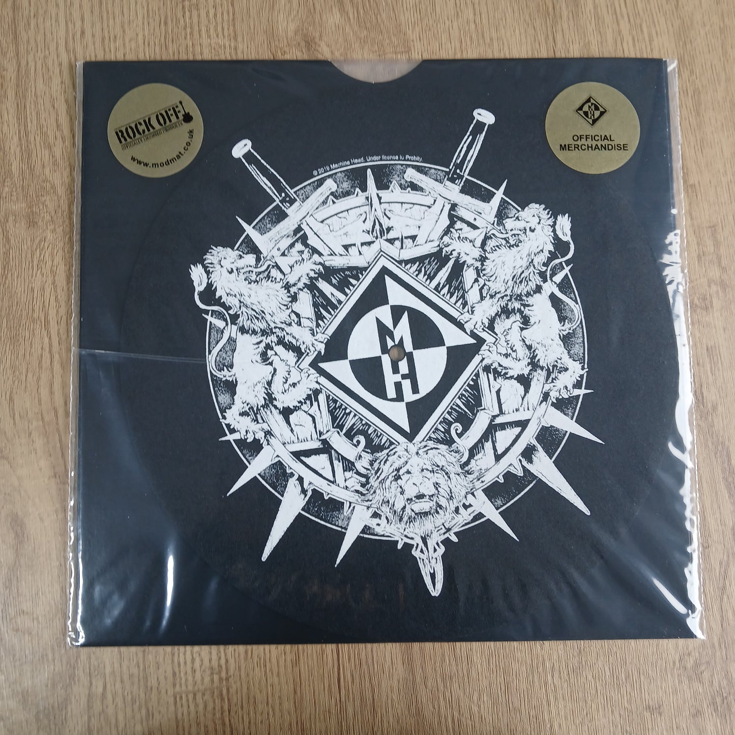 Machine Head Turntable Slipmat - White