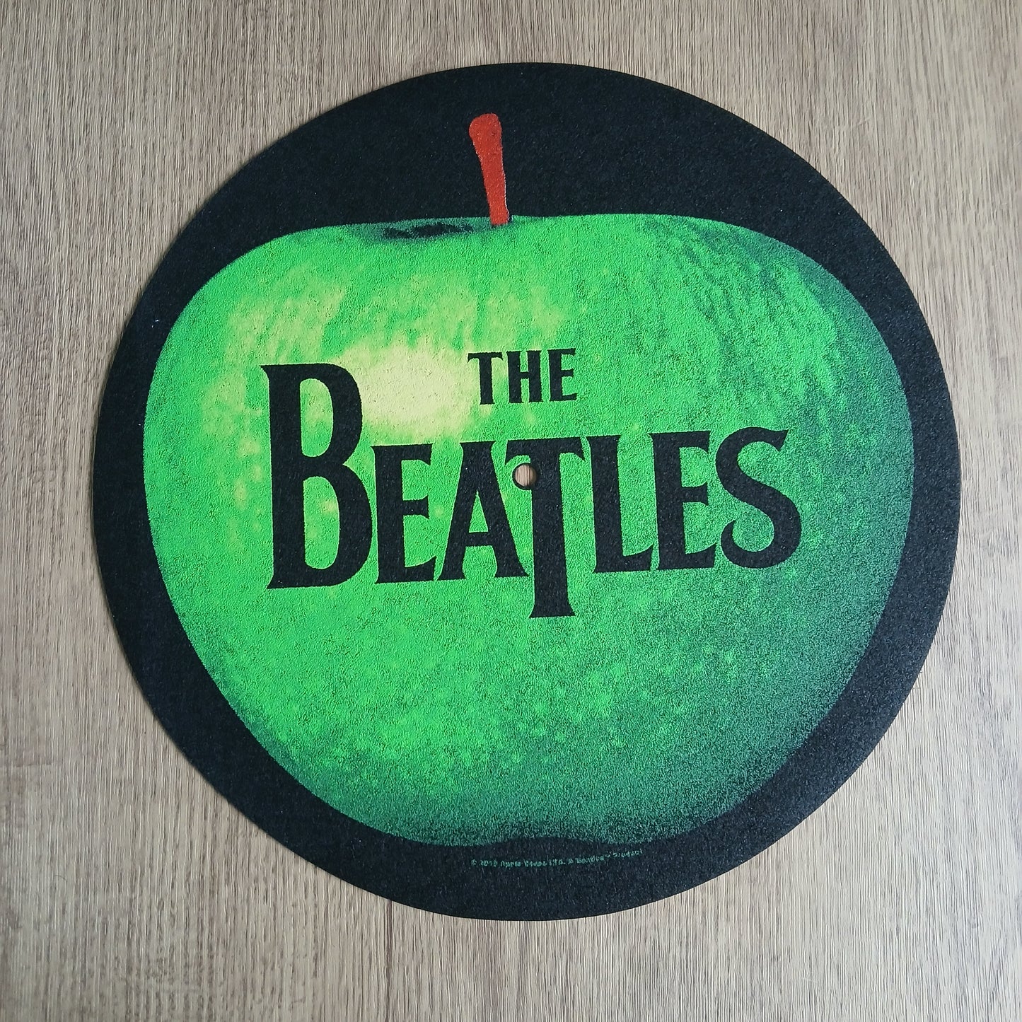 Official The Beatles Turntable Slipmat : Apple