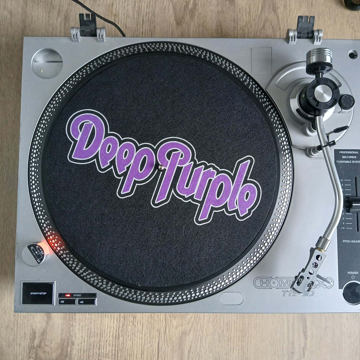 Official Deep Purple Turntable Slipmat : Deep Purple Logo