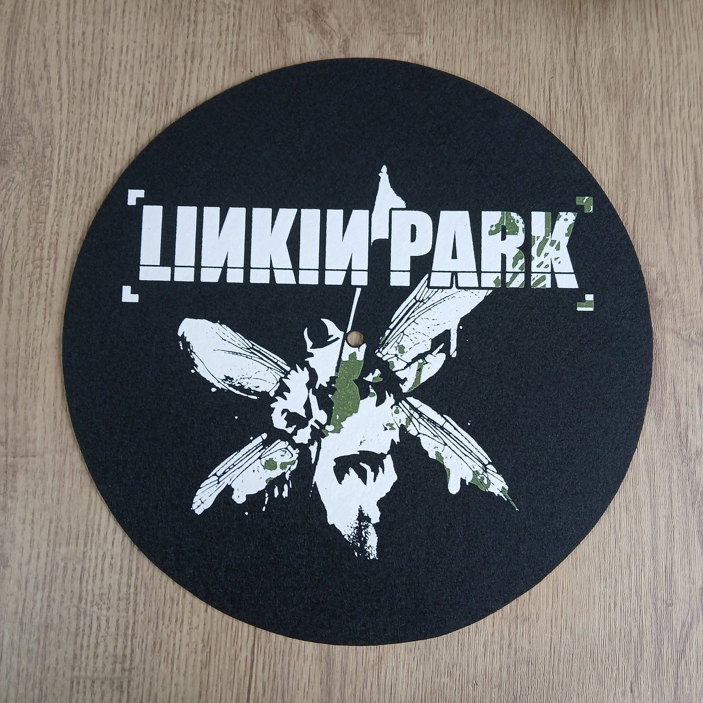 Official Linkin Park Turntable Slipmat : Hybrid Theory