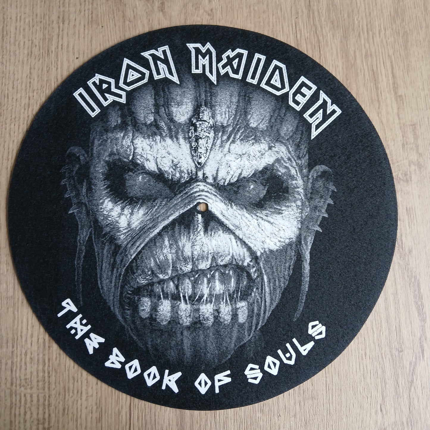Official Iron Maiden Turntable Slipmat : The Book of Souls