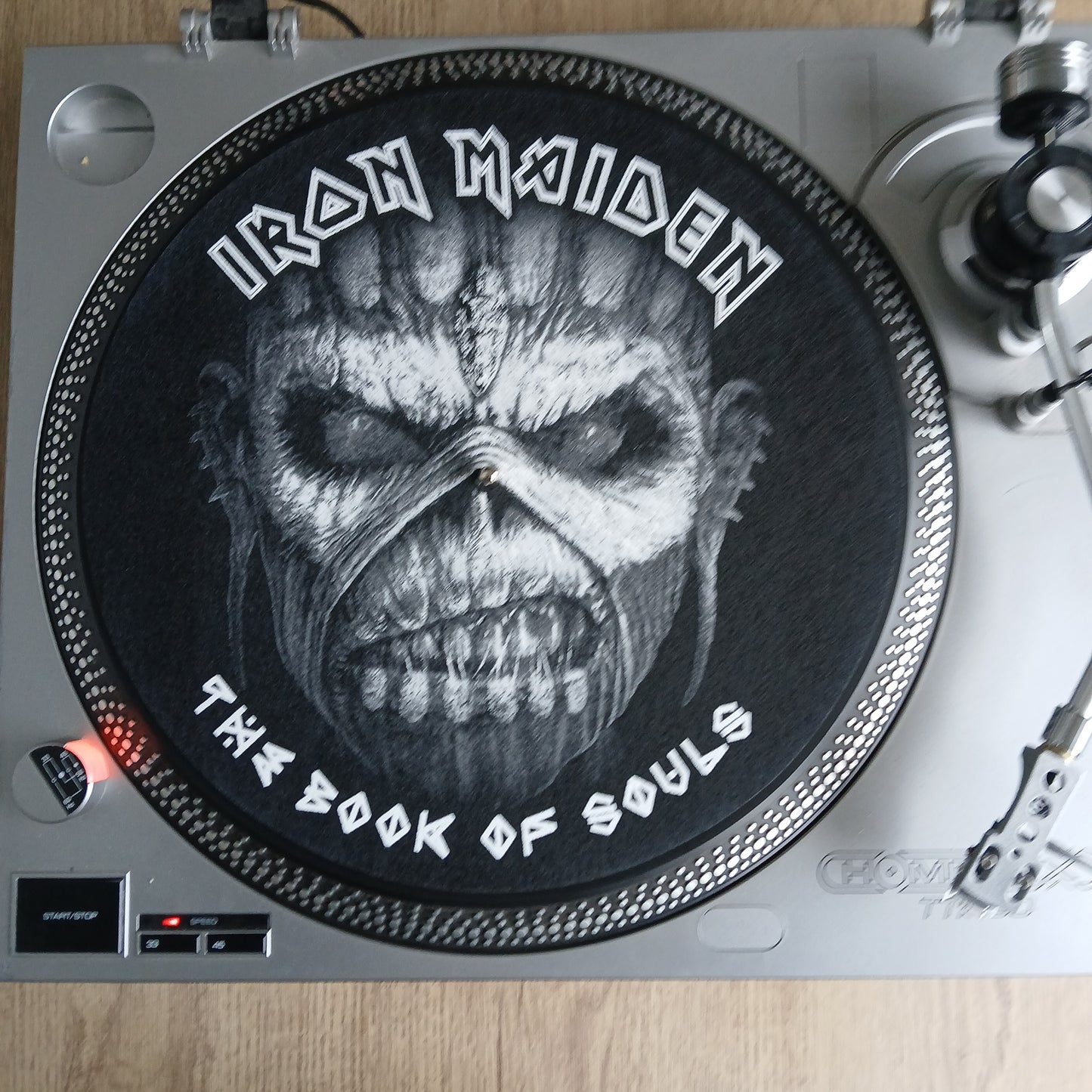 Official Iron Maiden Turntable Slipmat : The Book of Souls