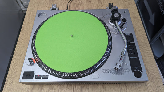 Pure green Felt Slipmat - A Mat of Purest Green!