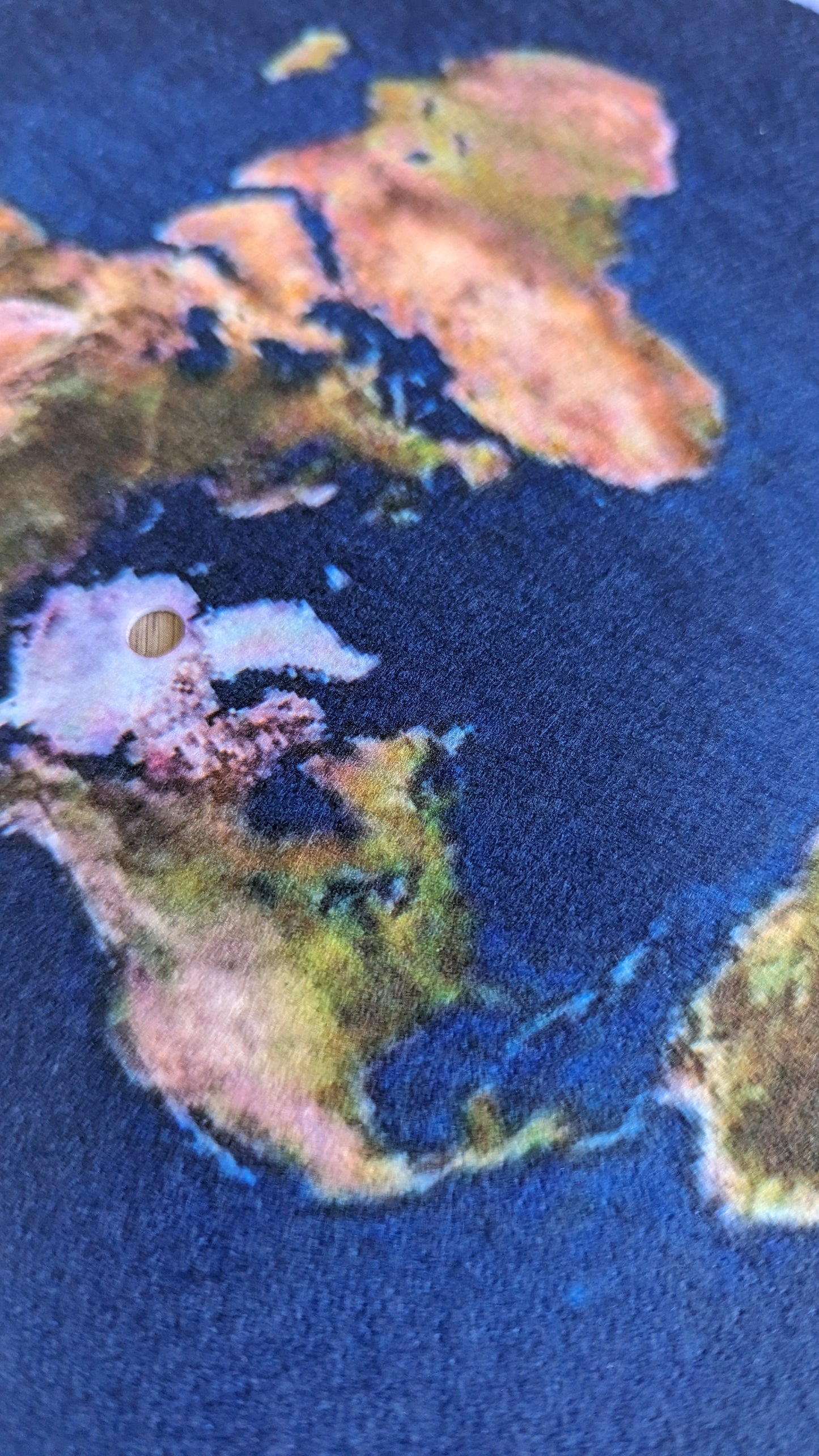The Flat Earth Slipmat – 7"/12" Vinyl Turntable Mat
