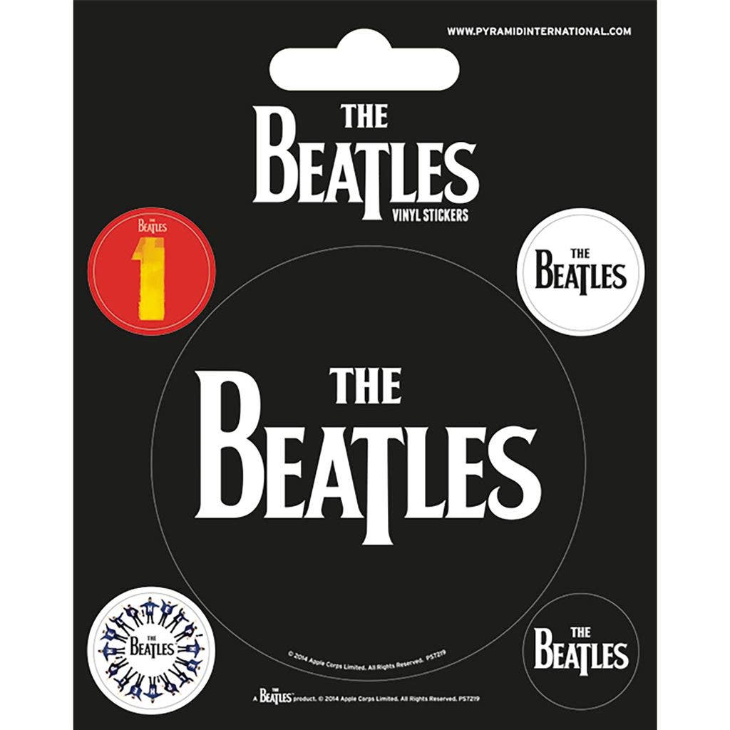 The Beatles (Black) sticker