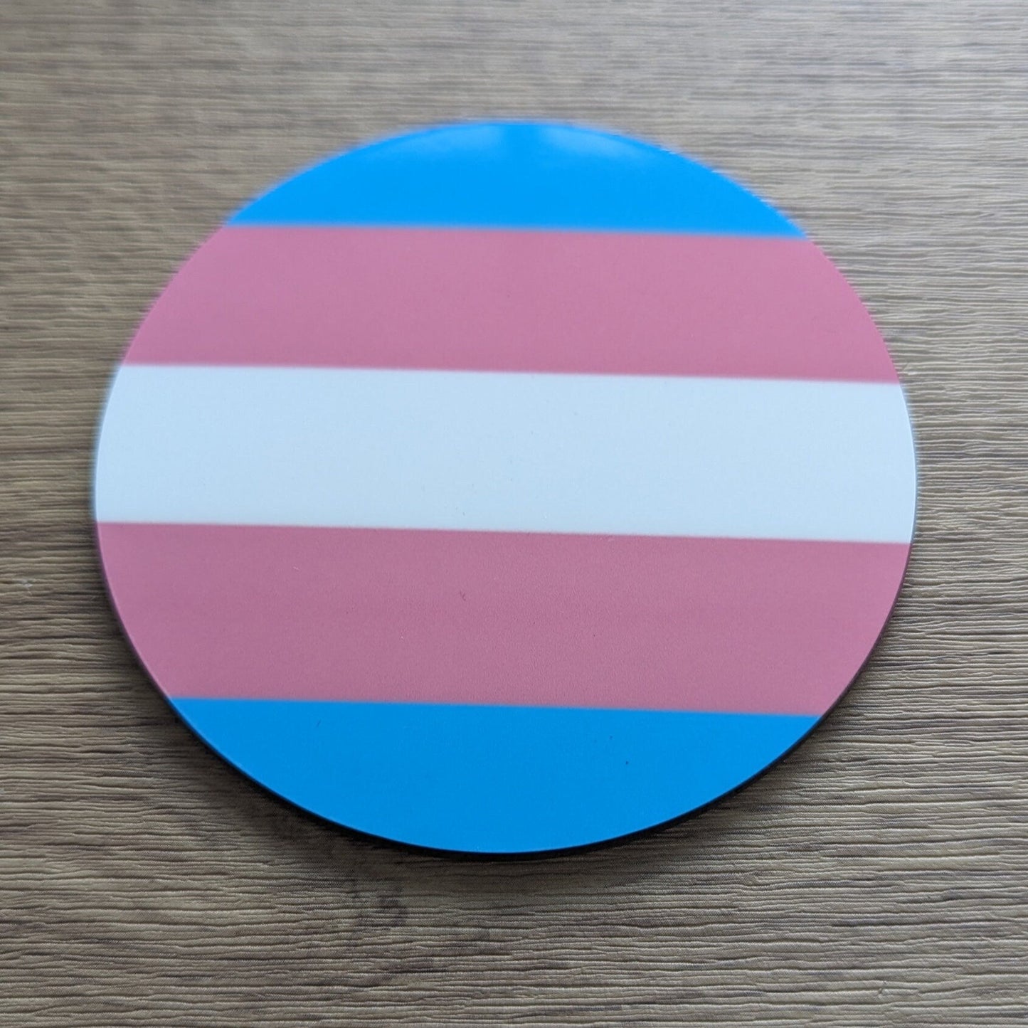 Pride Flag Coasters – Colourful LGBTQI+ Drinks Coasters