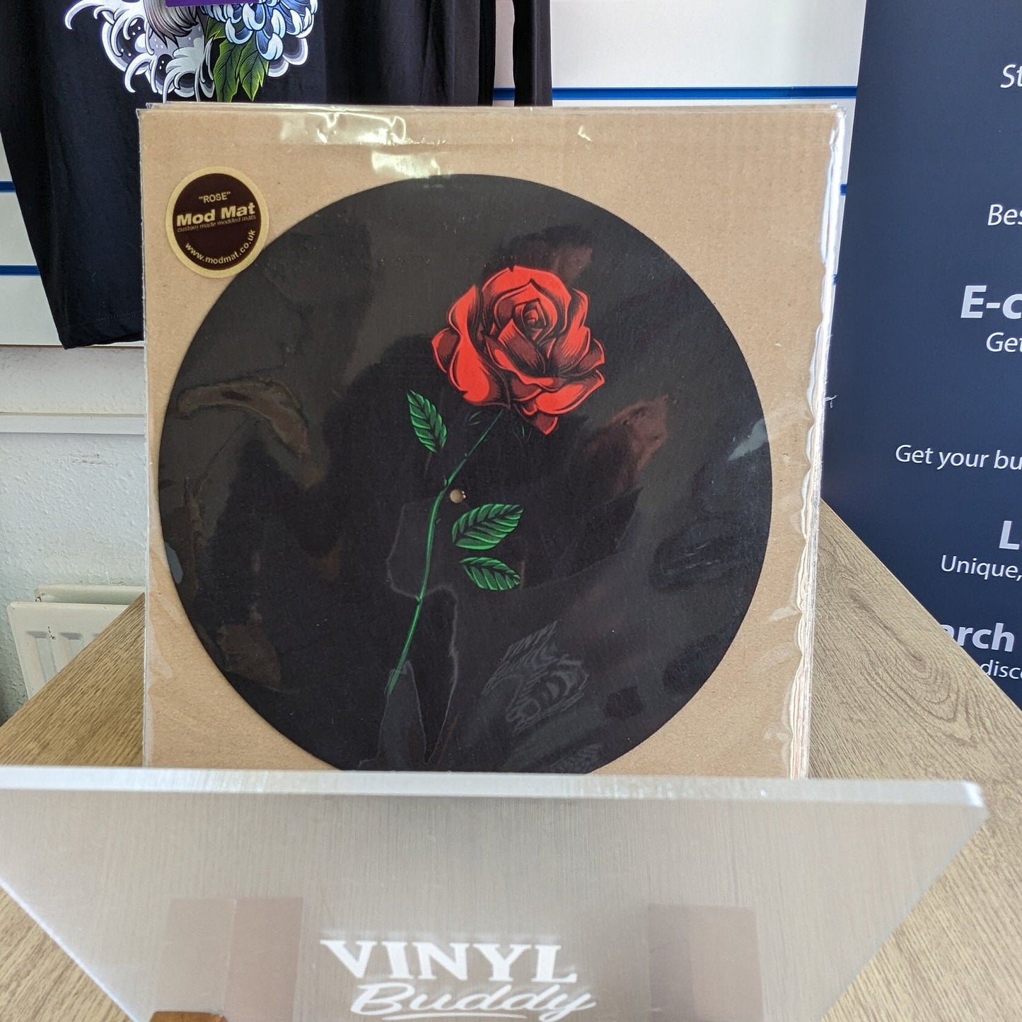 The Rose Slipmat – 7"/12" Vinyl Turntable Mat